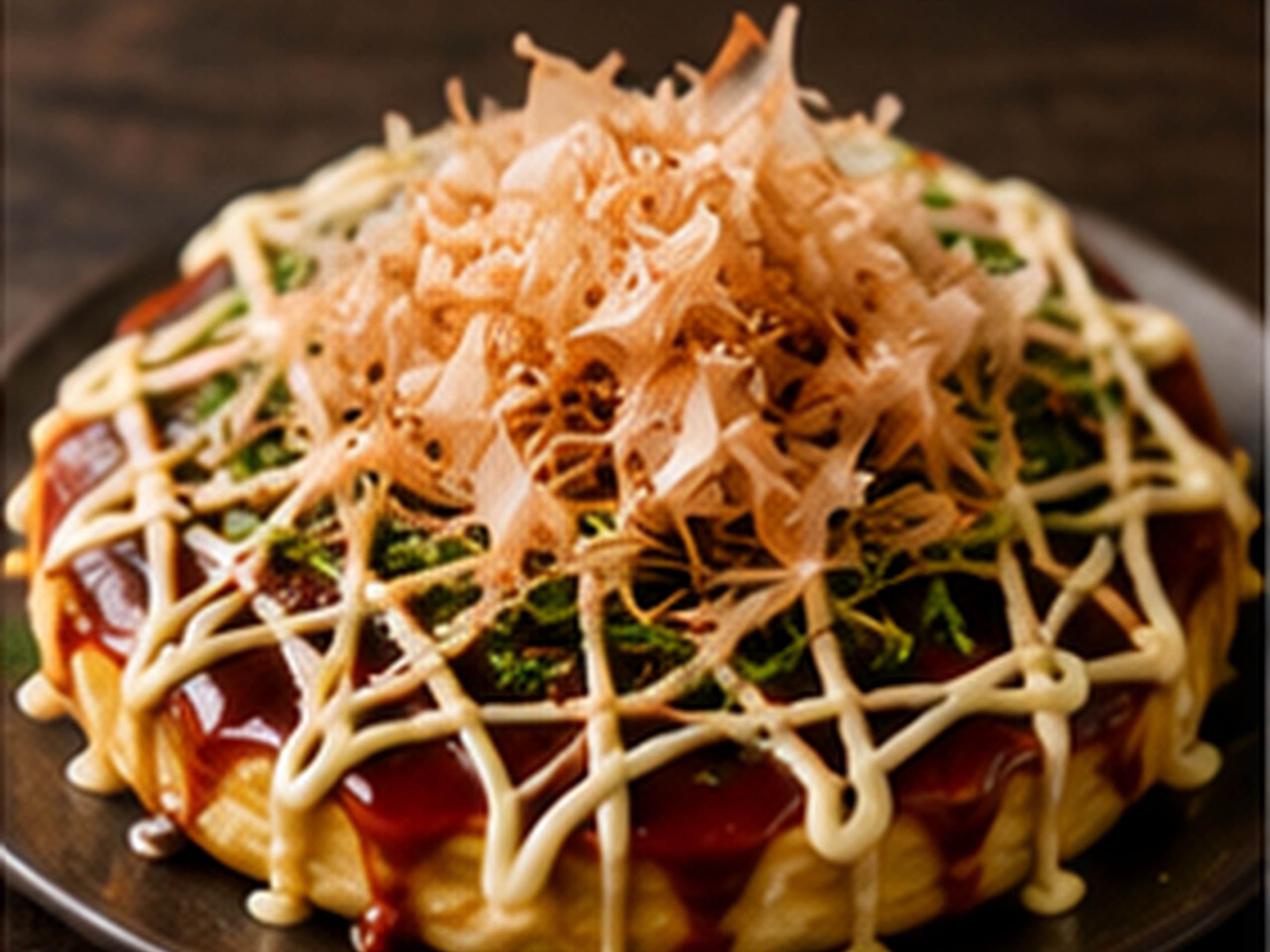 Okonomiyaki · お好み焼き